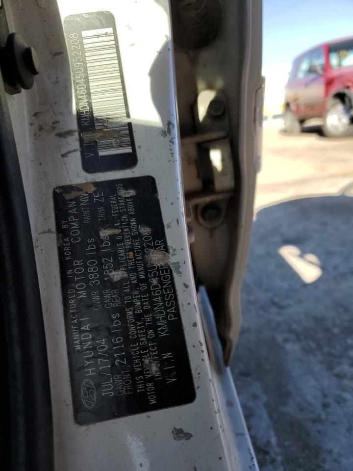 KMHDN46D45U952208 2005 Hyundai Elantra Gls