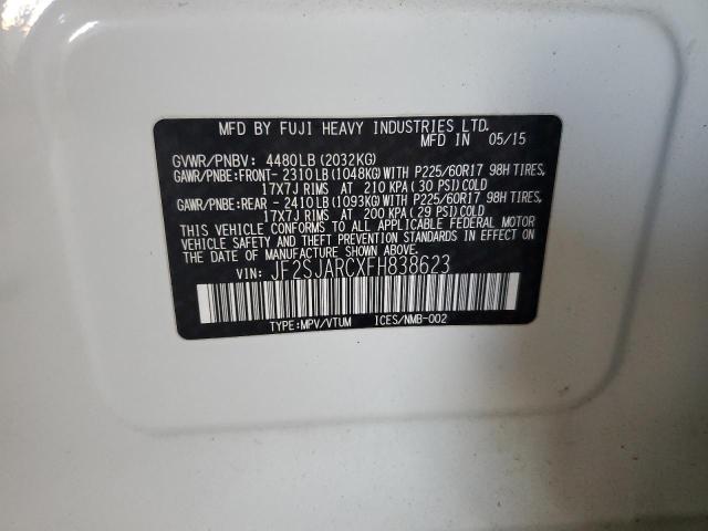 2015 Subaru Forester 2.5I Limited VIN: JF2SJARCXFH838623 Lot: 51444624