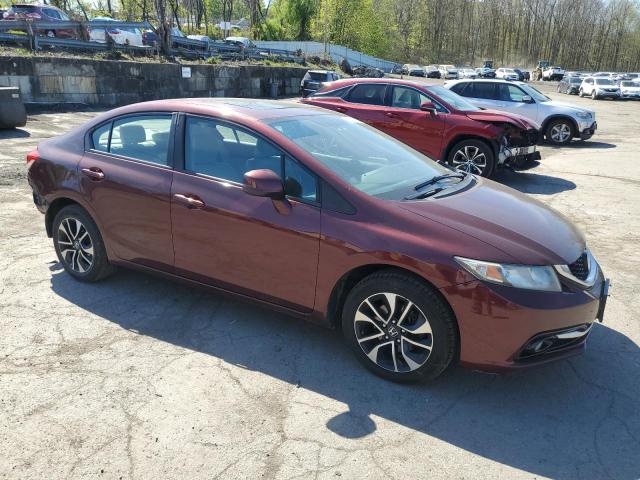 2013 Honda Civic Exl VIN: 19XFB2F97DE217676 Lot: 52410854