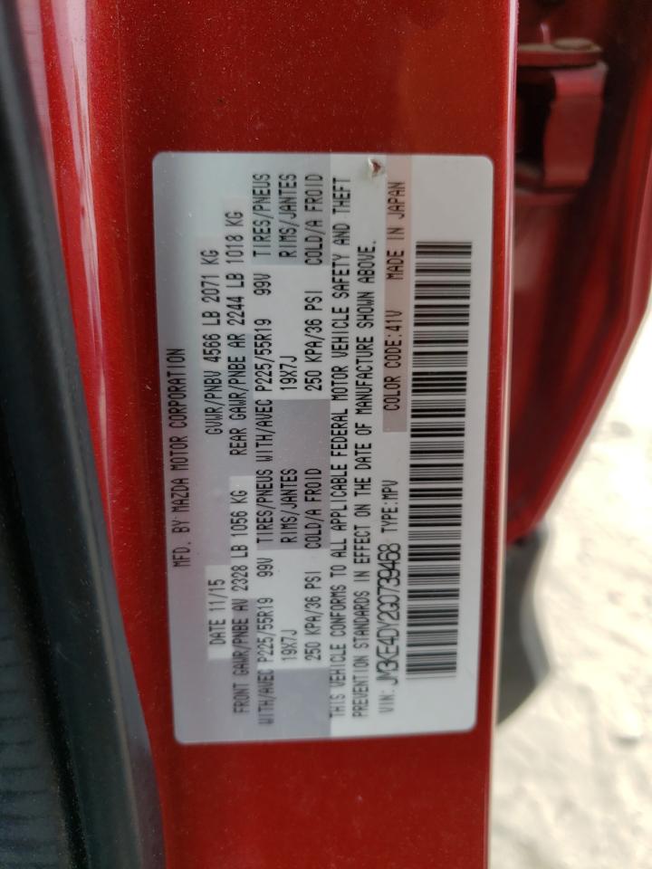 JM3KE4DY2G0739468 2016 Mazda Cx-5 Gt