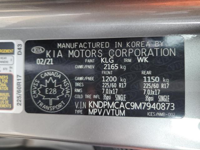 2021 Kia Sportage Lx VIN: KNDPMCAC9M7940873 Lot: 52879464