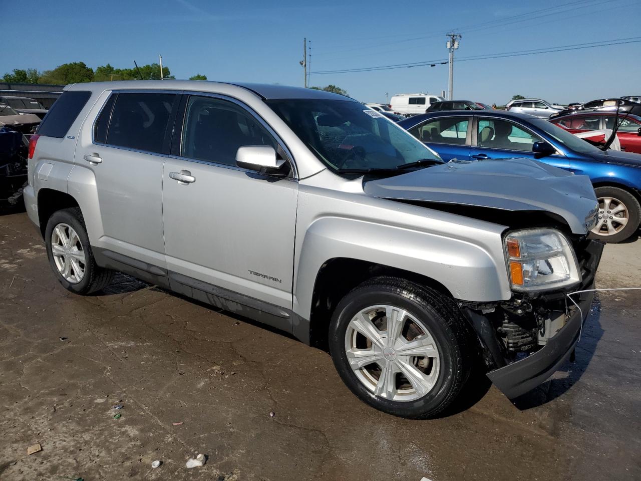 2017 GMC Terrain Sle vin: 2GKALMEK4H6344399