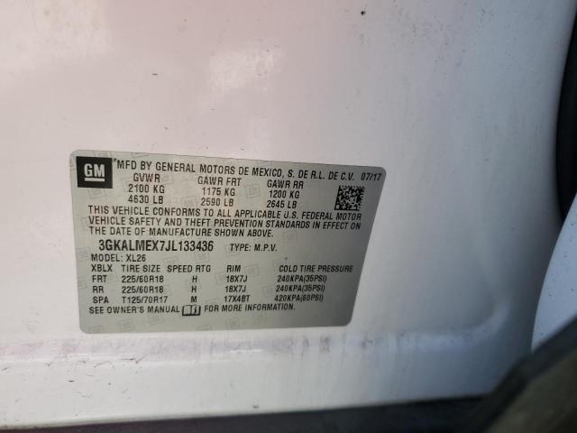 2018 GMC Terrain Sle VIN: 3GKALMEX7JL133436 Lot: 49769424