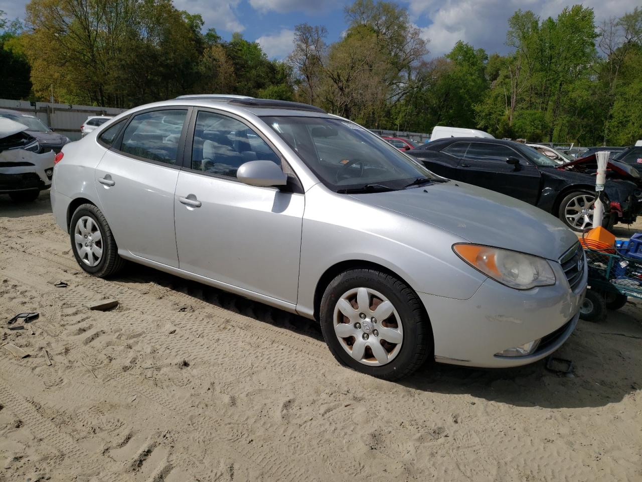 Lot #2501254215 2008 HYUNDAI ELANTRA