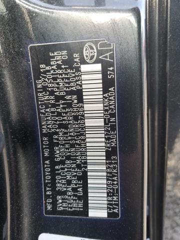 2018 TOYOTA COROLLA L - 2T1BURHE8JC067969