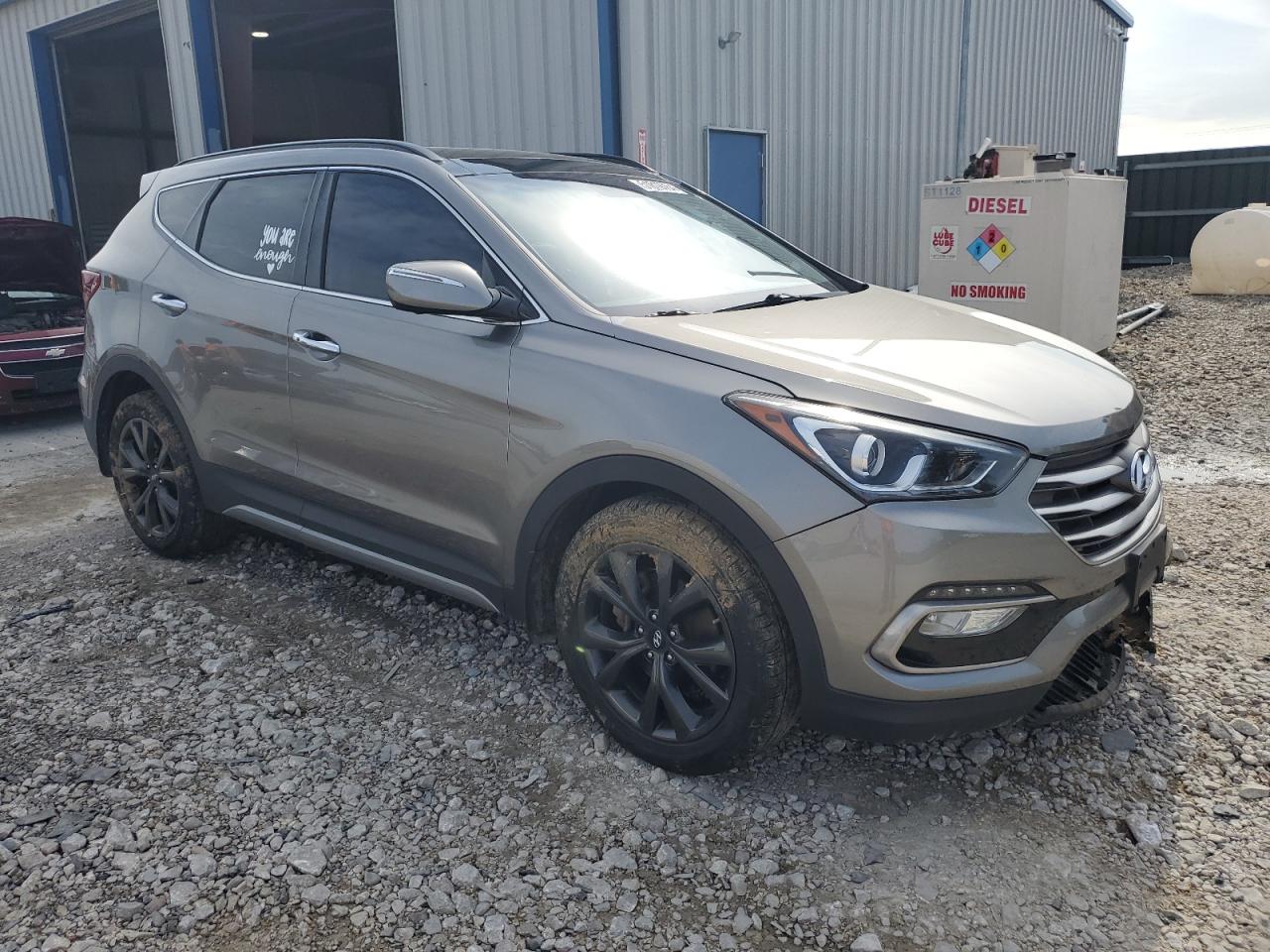 5NMZWDLA6HH048020 2017 Hyundai Santa Fe Sport