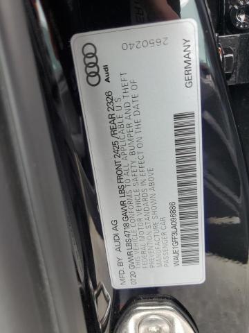 WAUE1GFF3LA096886 Audi S3 PREMIUM 12