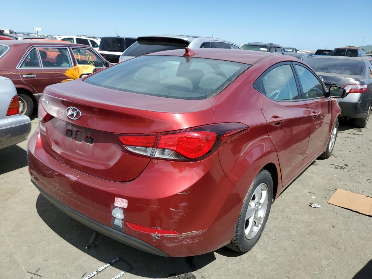 5NPDH4AE7EH464019 2014 Hyundai Elantra Se