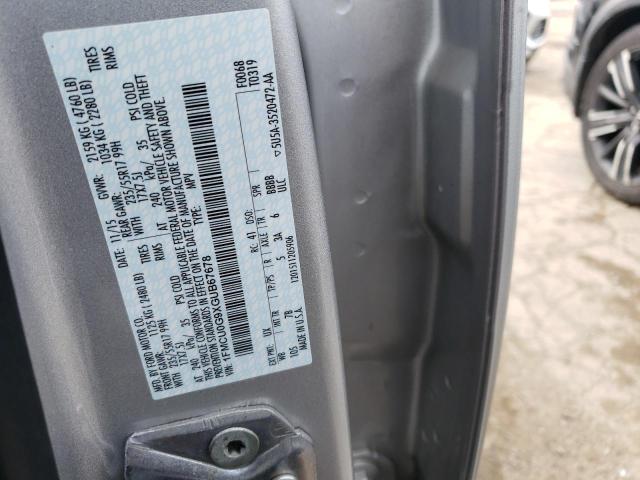 2016 Ford Escape Se VIN: 1FMCU0G9XGUB67678 Lot: 50455714