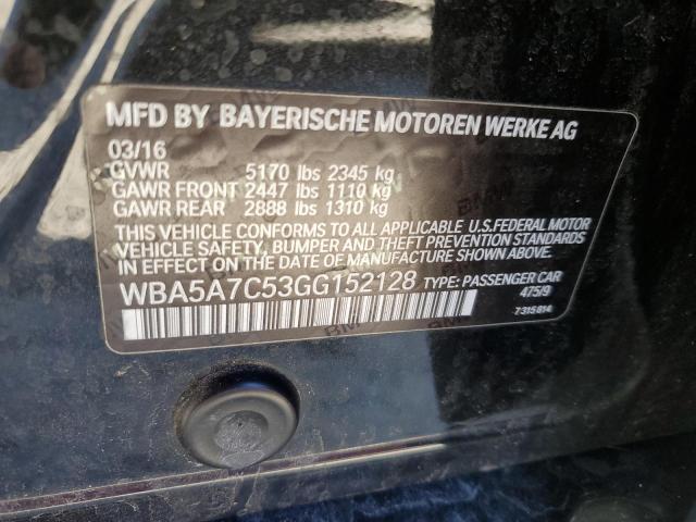 VIN WBA5A7C53GG152128 2016 BMW 5 Series, 528 XI no.12