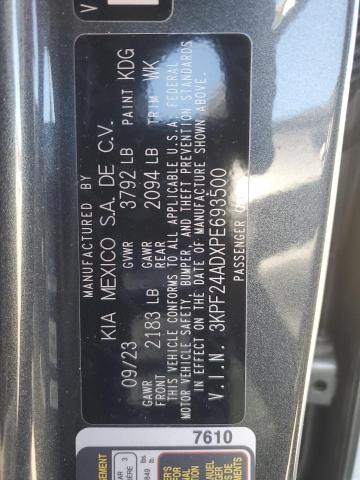 2023 Kia Forte Lx VIN: 3KPF24ADXPE693500 Lot: 52329804