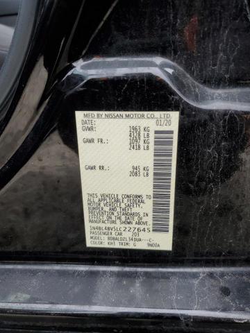 2020 NISSAN ALTIMA S - 1N4BL4BV5LC227645