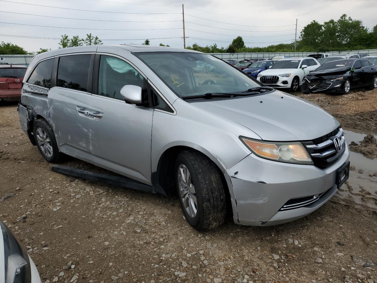 5FNRL5H64FB015776 2015 Honda Odyssey Exl