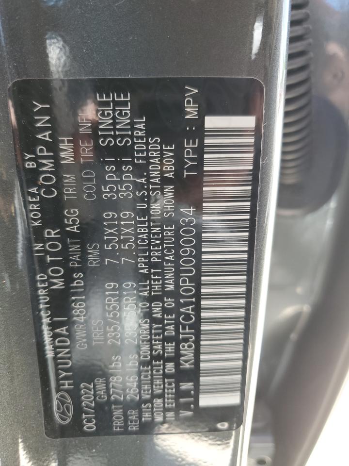 KM8JFCA10PU090034 2023 Hyundai Tucson Sel Convenience
