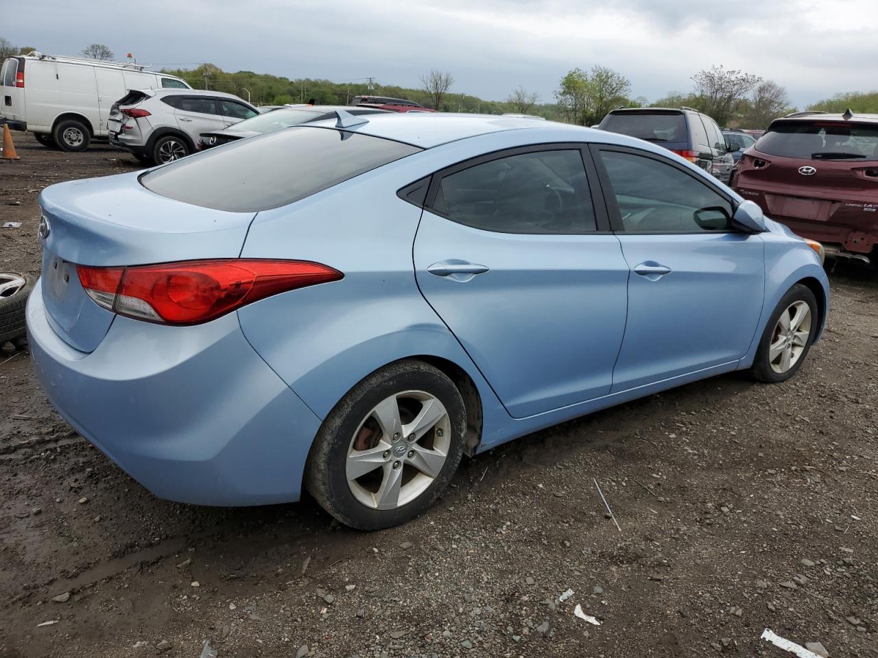 KMHDH4AE3CU291310 2012 Hyundai Elantra Gls