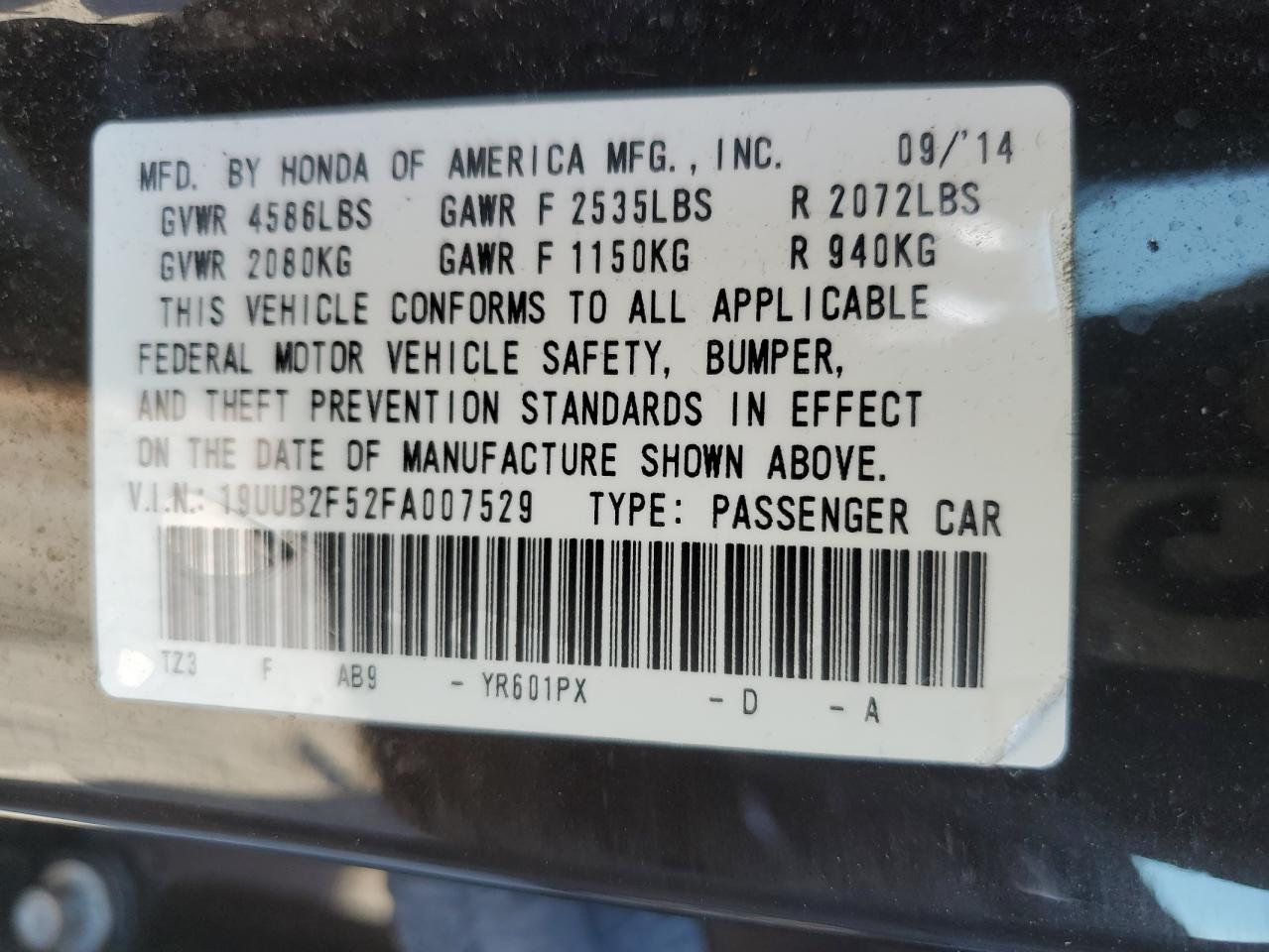 2015 Acura Tlx Tech vin: 19UUB2F52FA007529