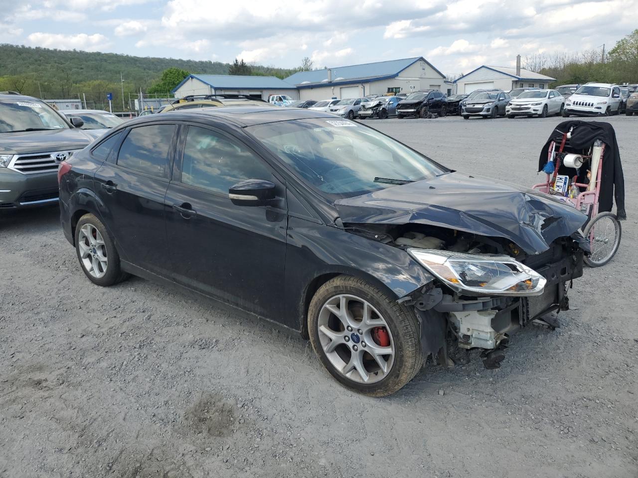 2014 Ford Focus Se vin: 1FADP3F2XEL205697