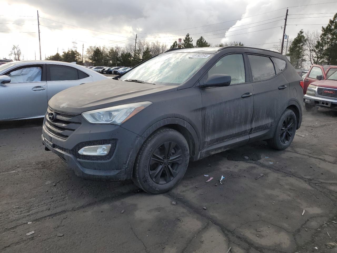 2013 Hyundai Santa Fe Sport vin: 5XYZUDLB0DG003707