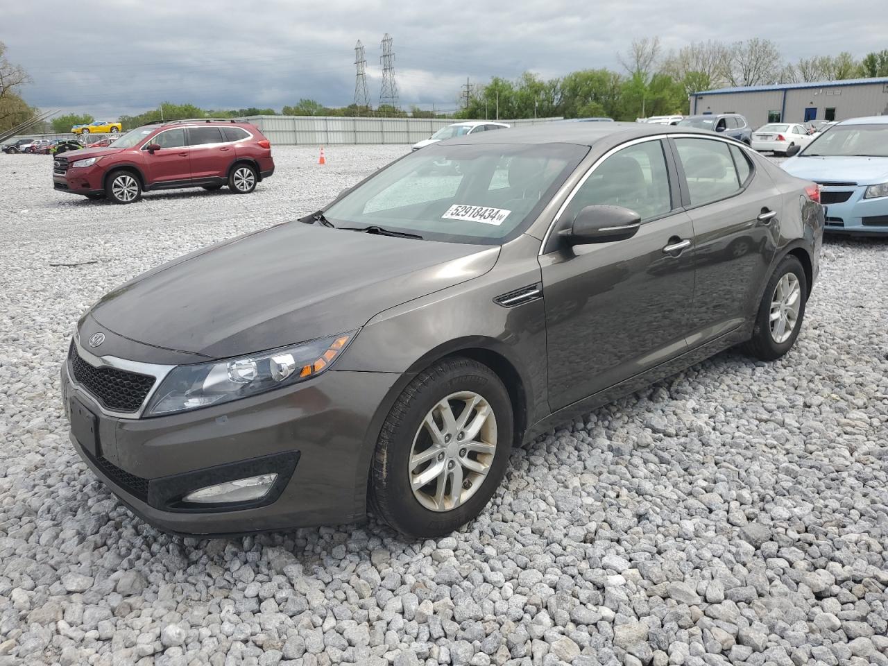 2012 Kia Optima Lx vin: 5XXGM4A70CG055363