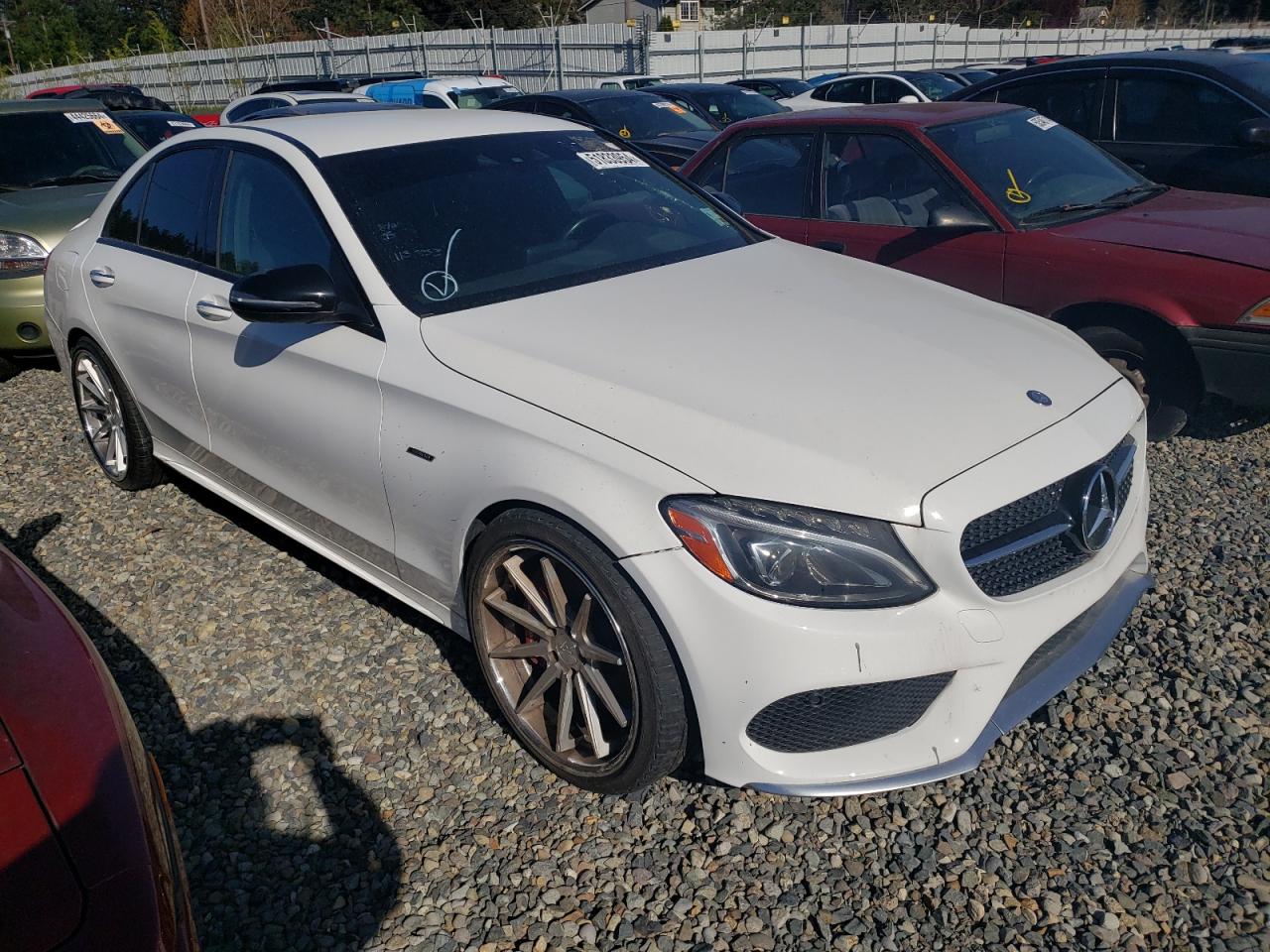 55SWF6EB8GU107961 2016 Mercedes-Benz C 450 4Matic Amg