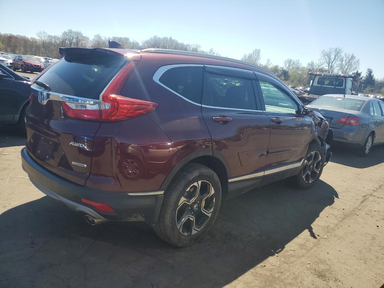 2018 Honda Cr-V Touring vin: 7FARW2H94JE020781