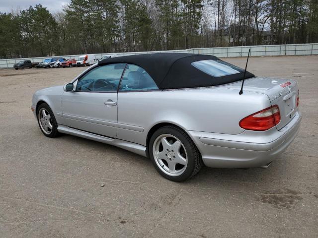 2001 Mercedes-Benz Clk 430 VIN: WDBLK70G11T058887 Lot: 51632324
