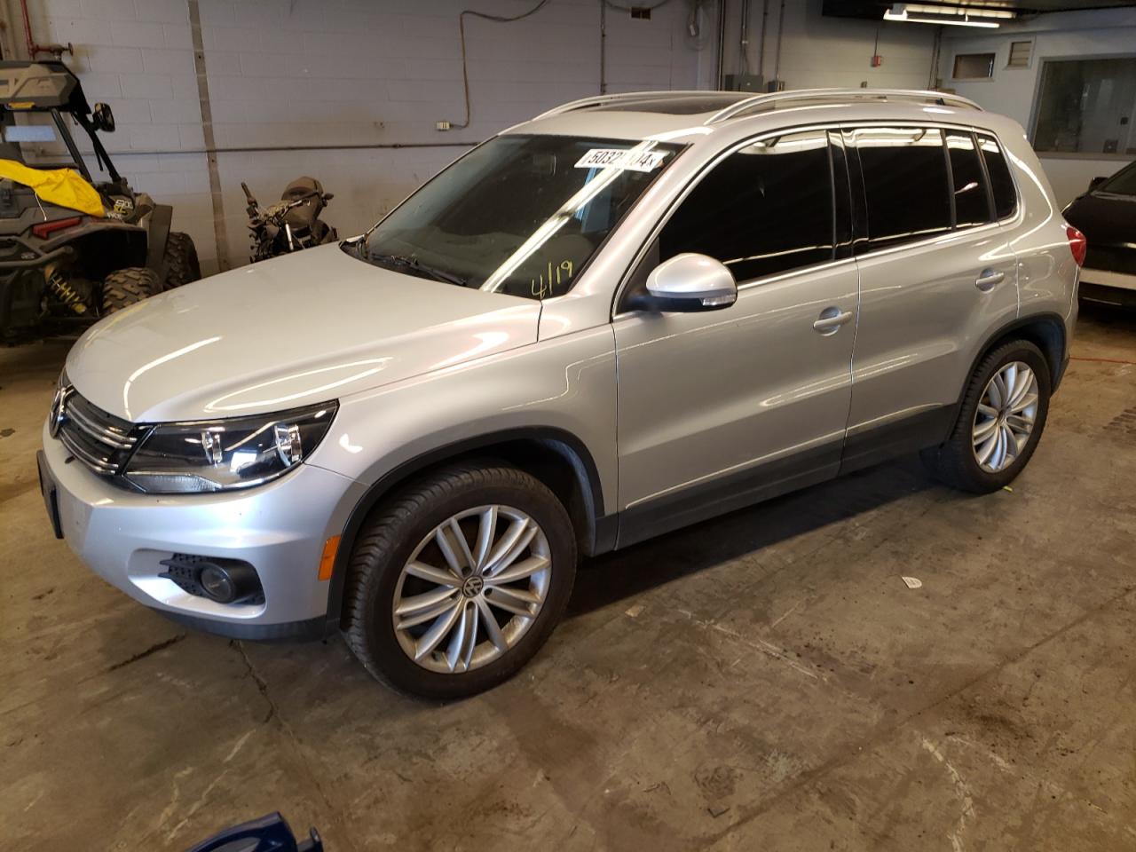 2013 Volkswagen Tiguan S vin: WVGAV7AX9DW543937