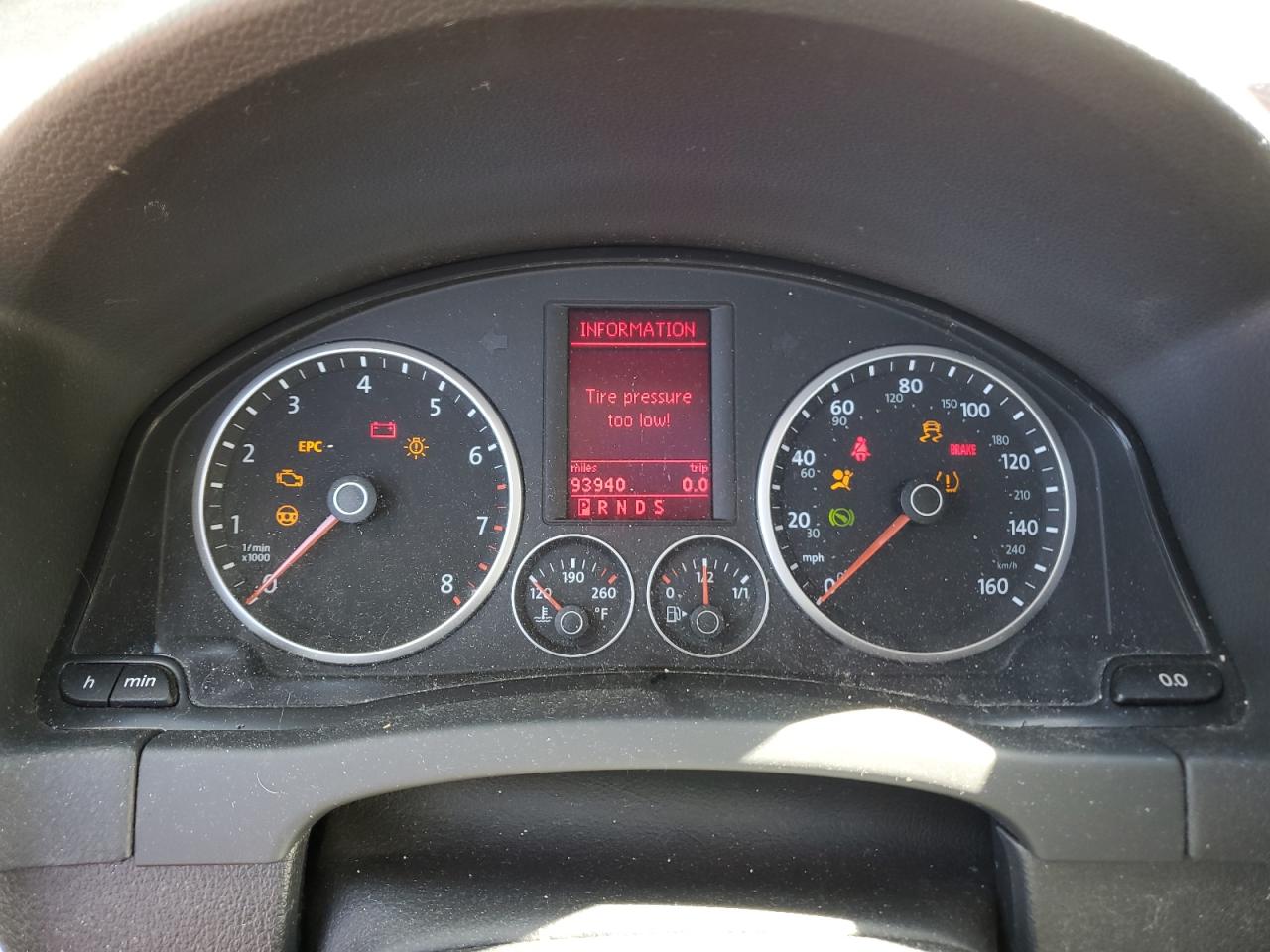 WVGBV75N59W526427 2009 Volkswagen Tiguan Se