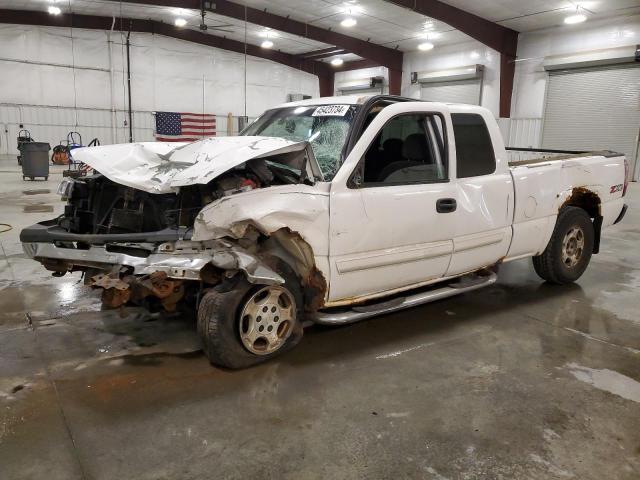 Lot #2471283025 2003 CHEVROLET 1500 SILVE salvage car