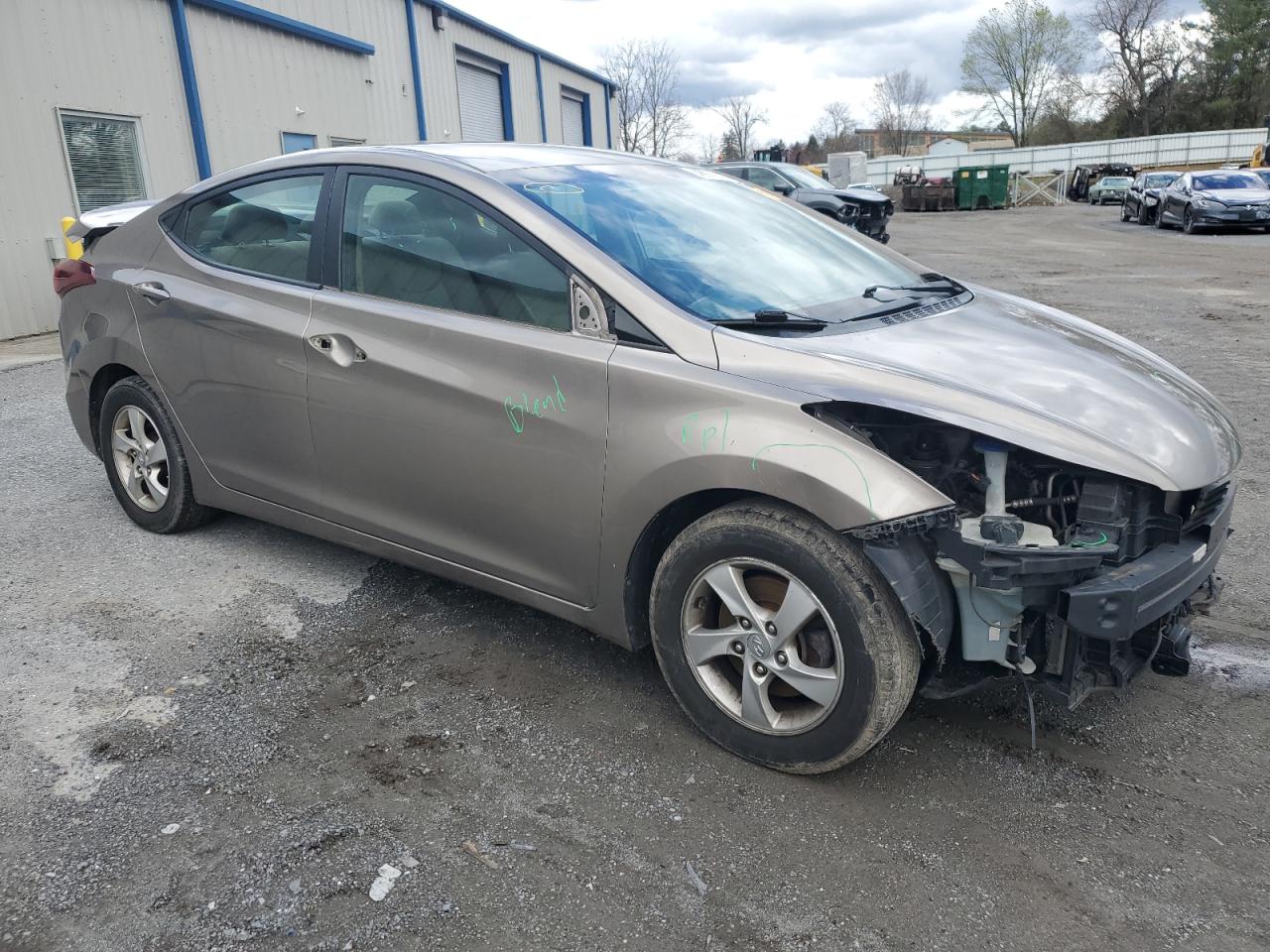 5NPDH4AE8EH516242 2014 Hyundai Elantra Se