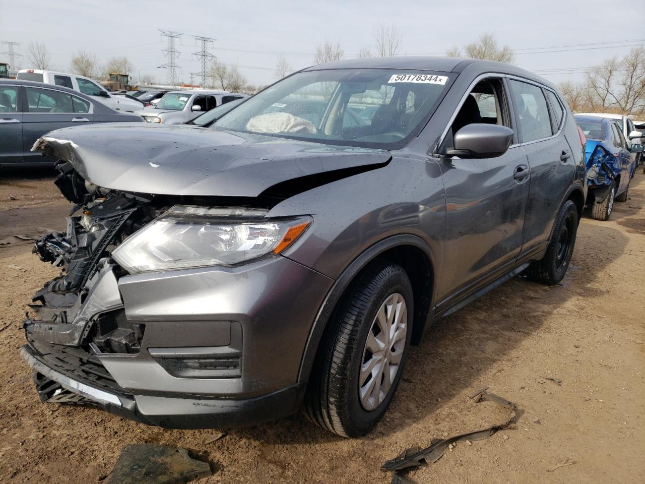 2017 Nissan Rogue S vin: JN8AT2MV3HW258961