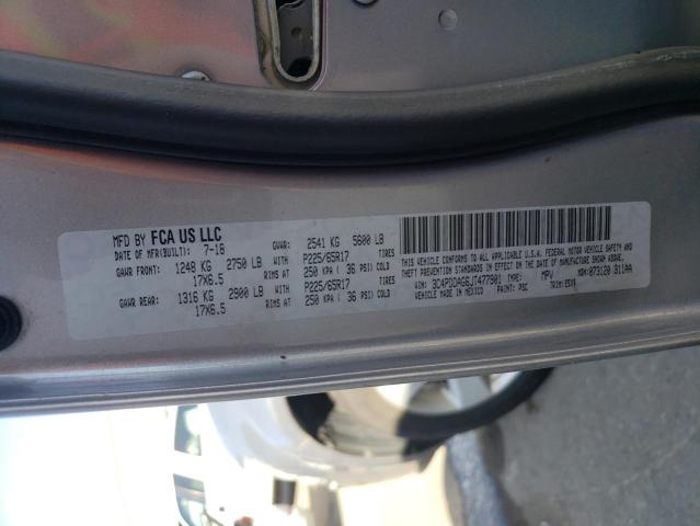 2018 Dodge Journey Se VIN: 3C4PDDAG6JT477901 Lot: 52033244