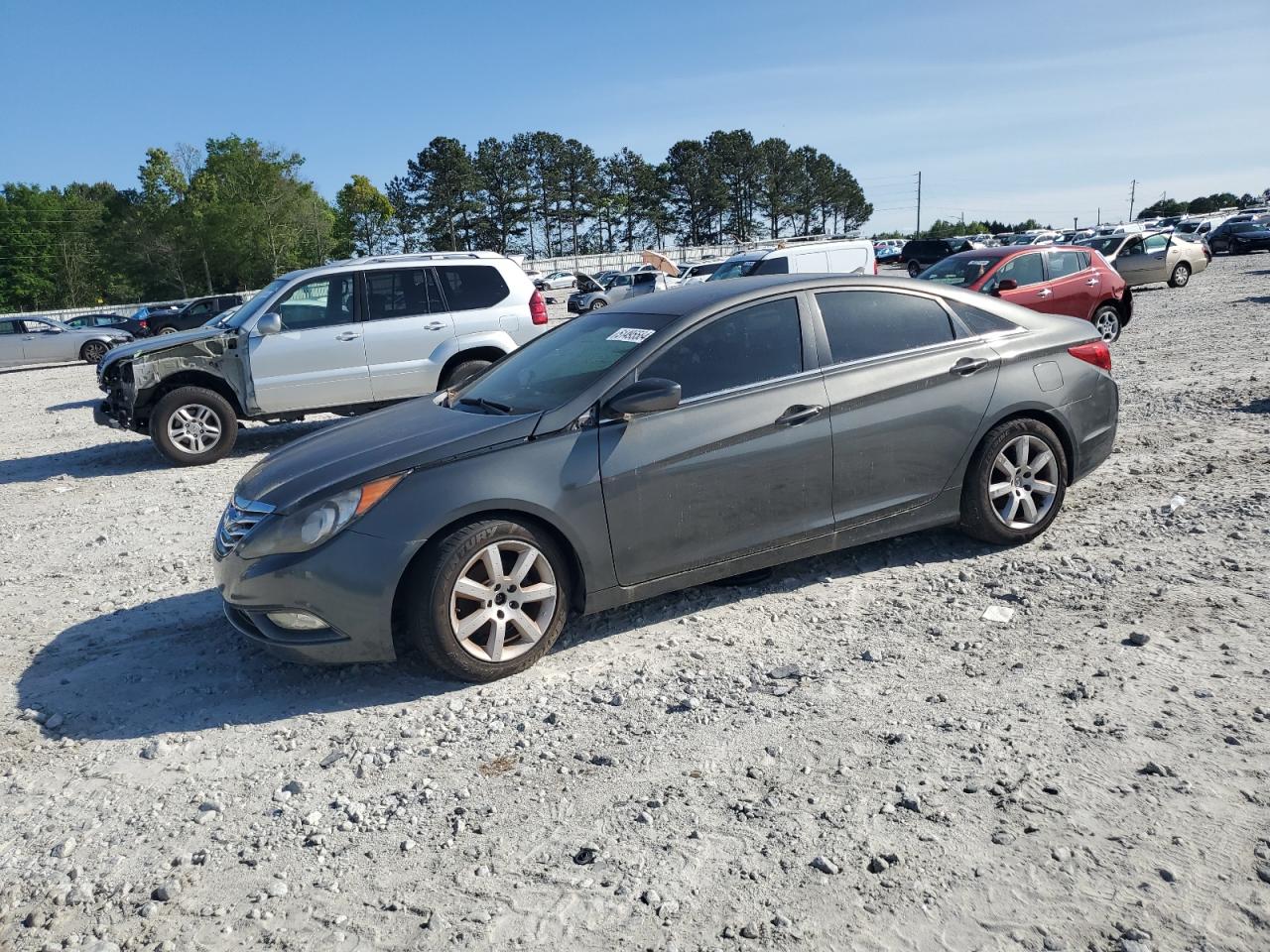 Lot #2477708975 2011 HYUNDAI SONATA GLS