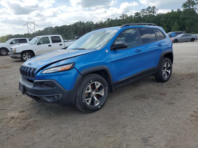 Lot #2492078588 2017 JEEP CHEROKEE T salvage car