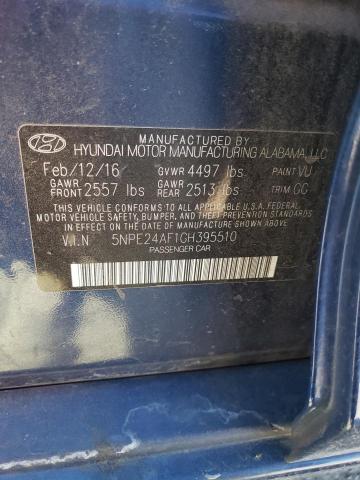 2016 HYUNDAI SONATA SE - 5NPE24AF1GH395510
