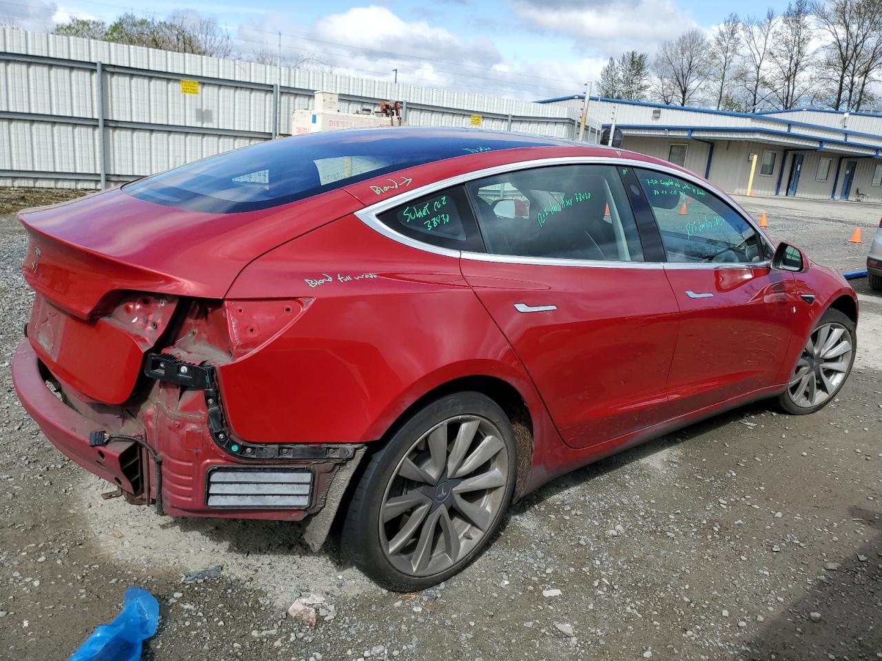 2018 Tesla Model 3 vin: 5YJ3E1EA7JF009772