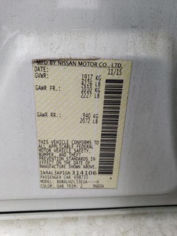 2016 NISSAN ALTIMA 2.5 - 1N4AL3AP1GN314106