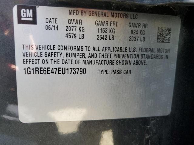 VIN 1G1RE6E47EU173790 2014 Chevrolet Volt no.12