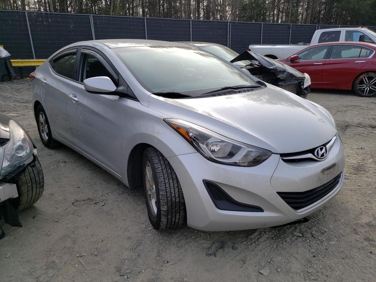KMHDH4AE8EU029608 2014 Hyundai Elantra Se