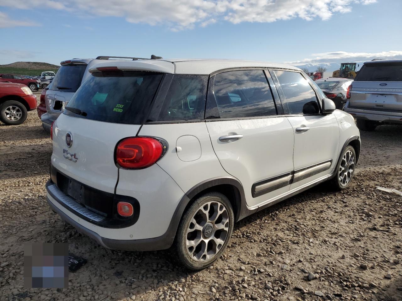 ZFBCFADH5EZ017318 2014 Fiat 500L Trekking