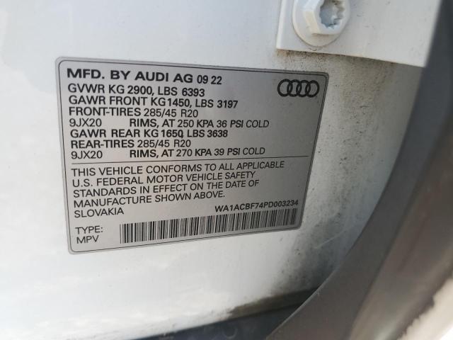 VIN WA1ACBF74PD003234 2023 Audi Q7, Premium no.13