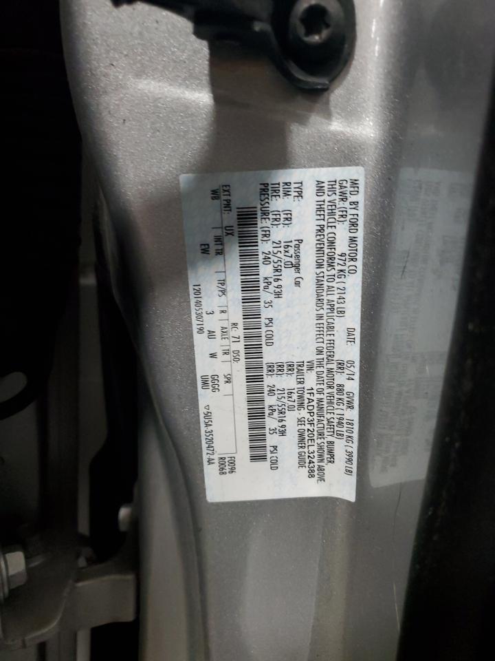 1FADP3F20EL324388 2014 Ford Focus Se