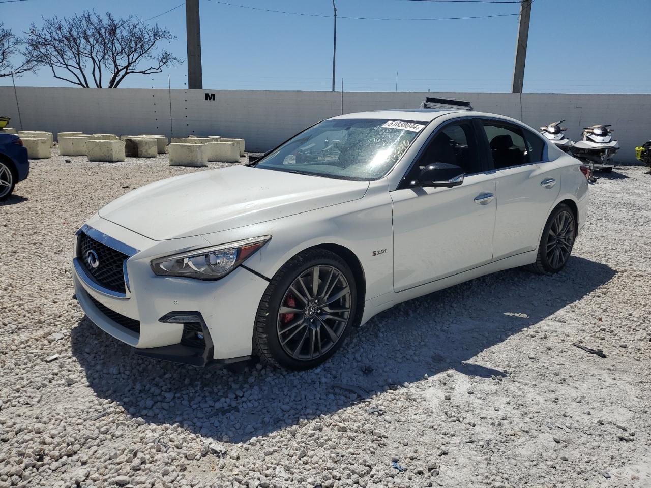 JN1FV7AP0KM760606 2019 Infiniti Q50 Red Sport 400