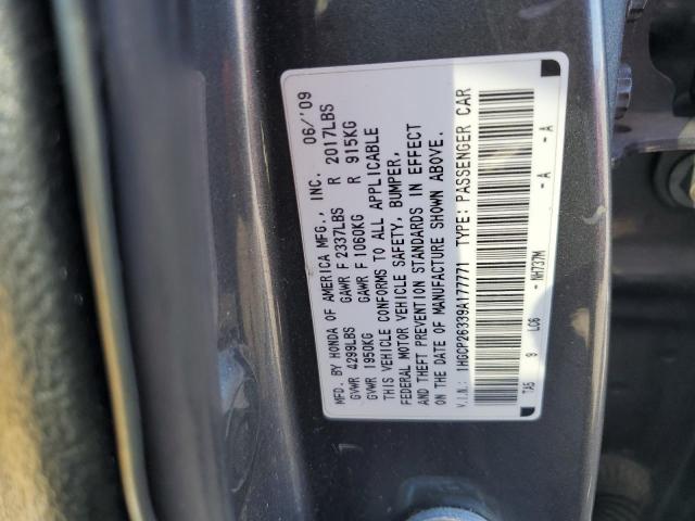 2009 Honda Accord Lx VIN: 1HGCP26339A177771 Lot: 48832634