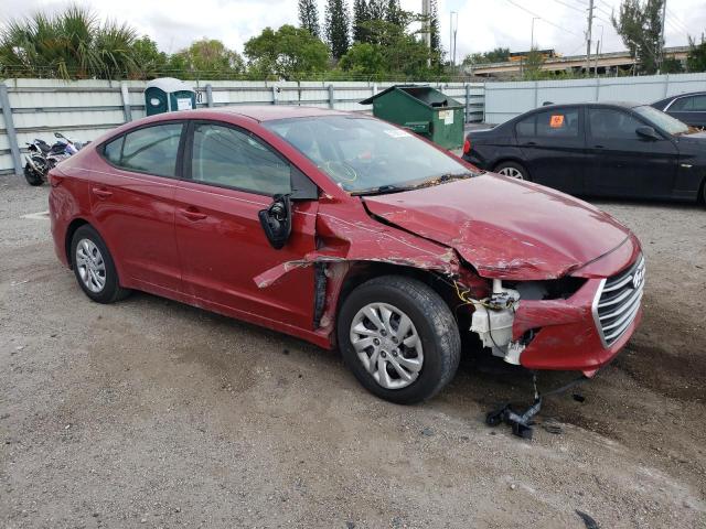 2017 Hyundai Elantra Se VIN: KMHD74LF4HU172486 Lot: 51885794