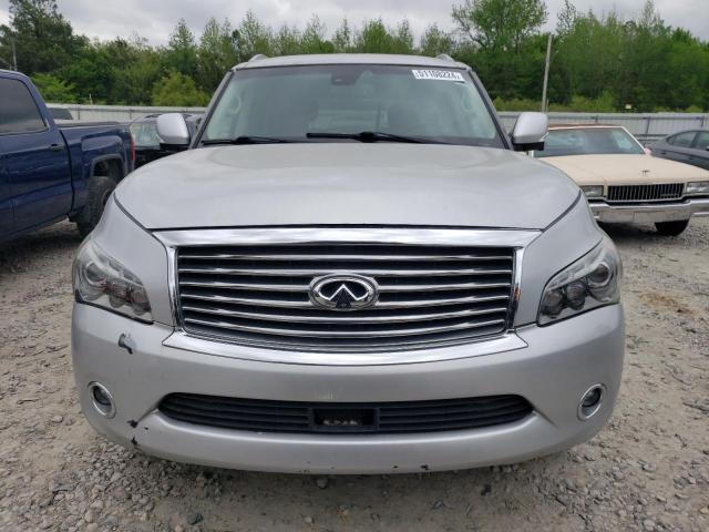 Lot #2468953794 2012 INFINITI QX56 salvage car