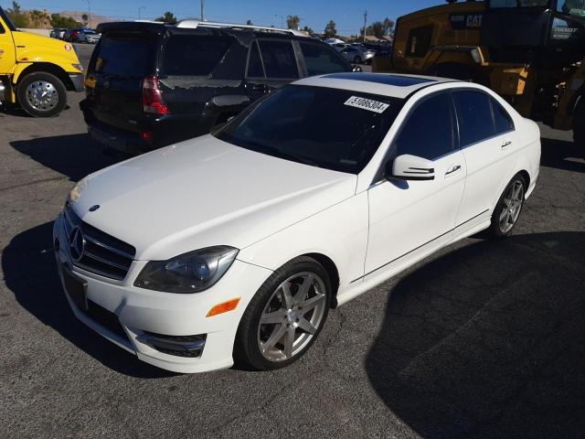 Lot #2493683056 2014 MERCEDES-BENZ C 250 salvage car