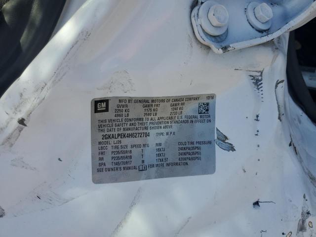 2017 GMC TERRAIN SL - 2GKALPEK4H6272704