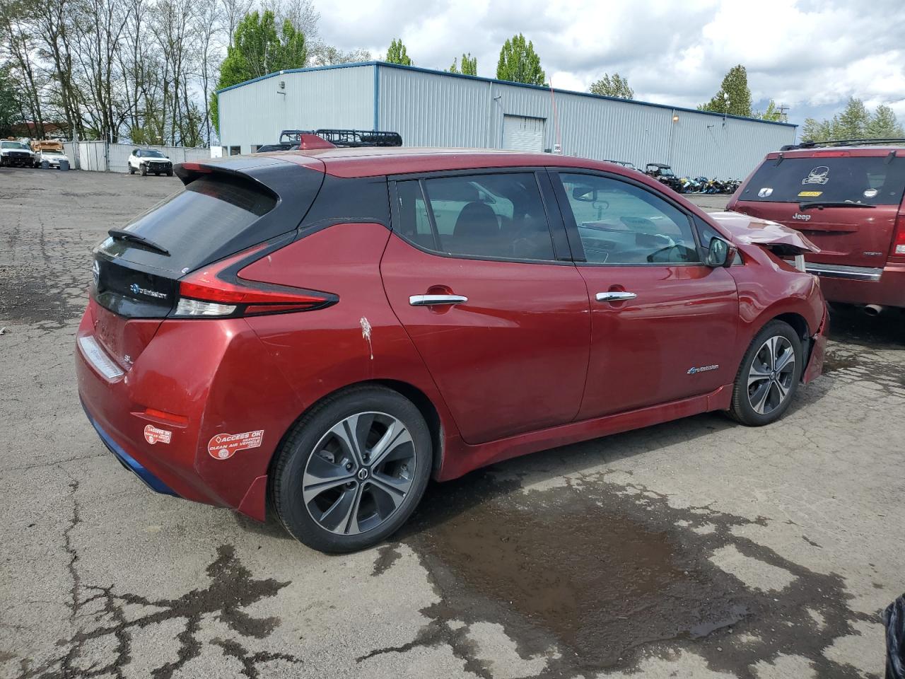 2018 Nissan Leaf S vin: 1N4AZ1CP5JC307498