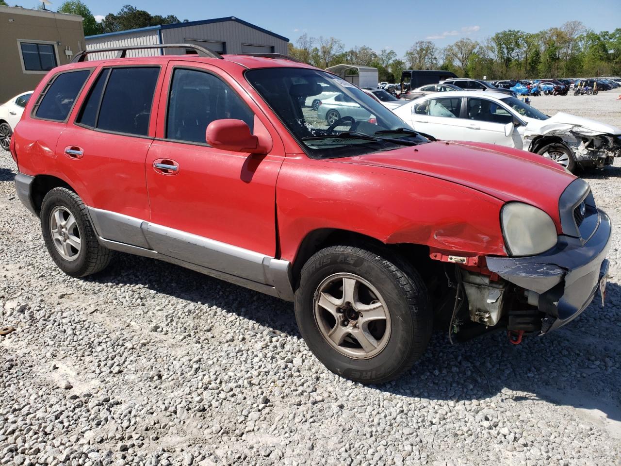 KM8SC13E53U497018 2003 Hyundai Santa Fe Gls